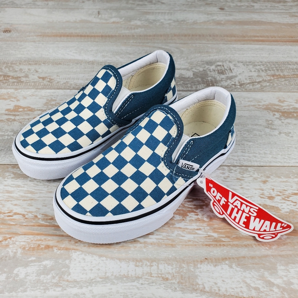 Vans Classic Slip On Blue Coral